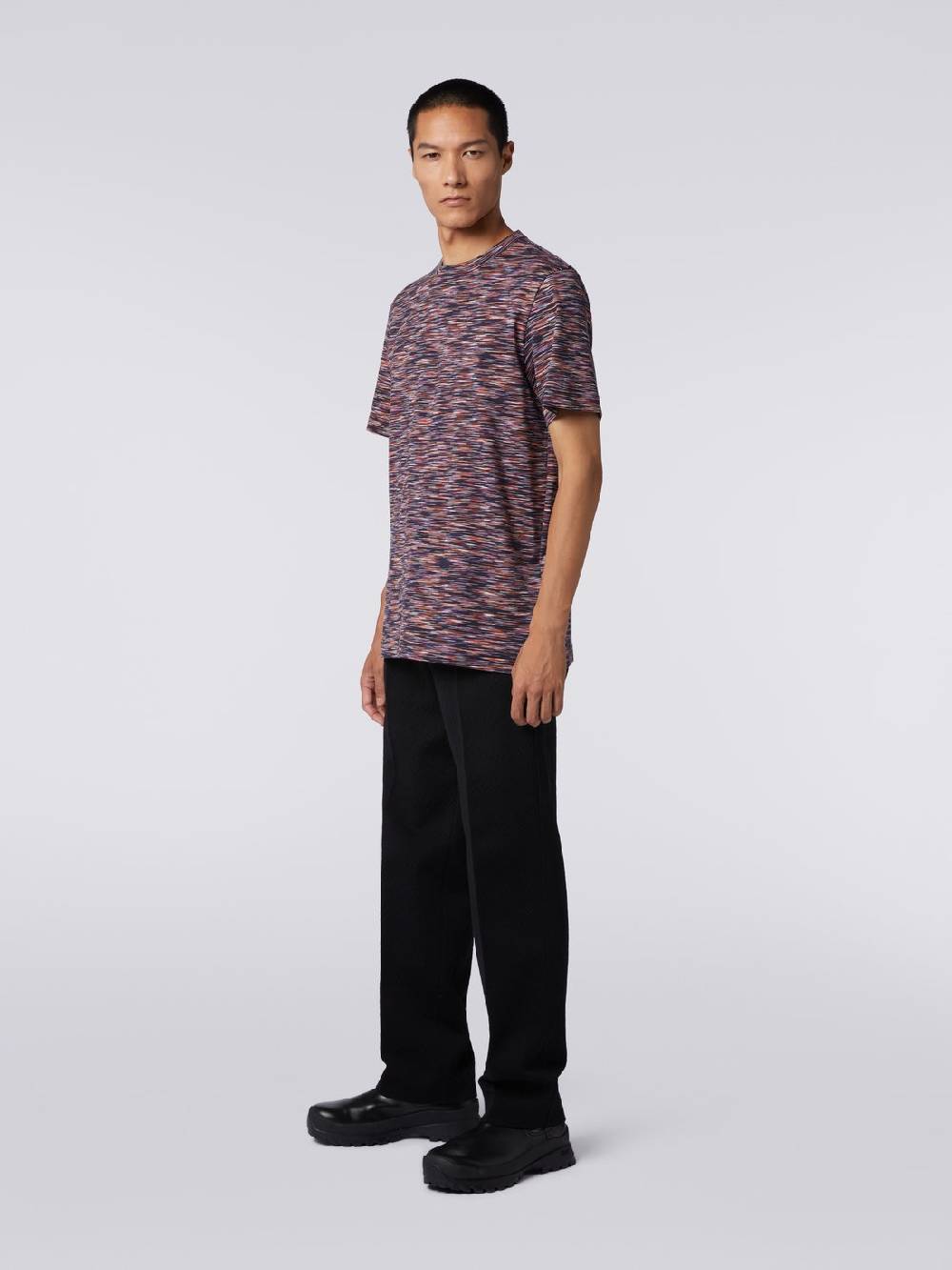 Missoni Pantaloni in misto lana chevron Liquidazione