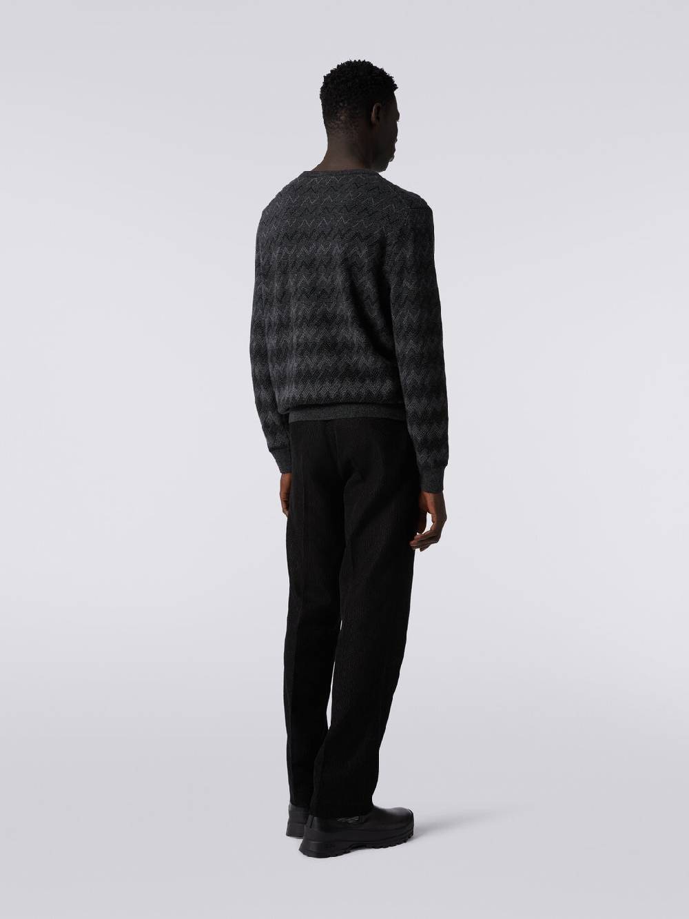 Missoni Pantaloni chino in cotone chevron Sconti VIP