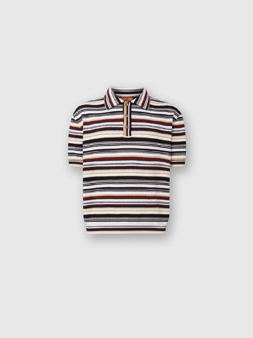 Missoni Polo in cotone a righe Rilascio limitato