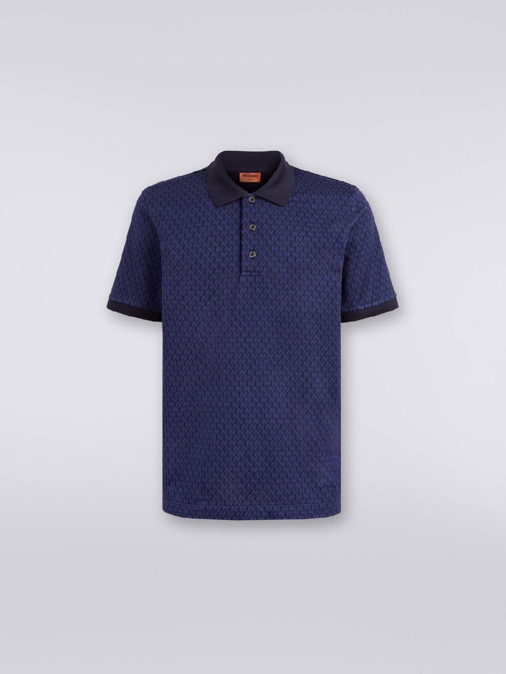 Missoni Polo a maniche corte in cotone ACQUISTA ORA