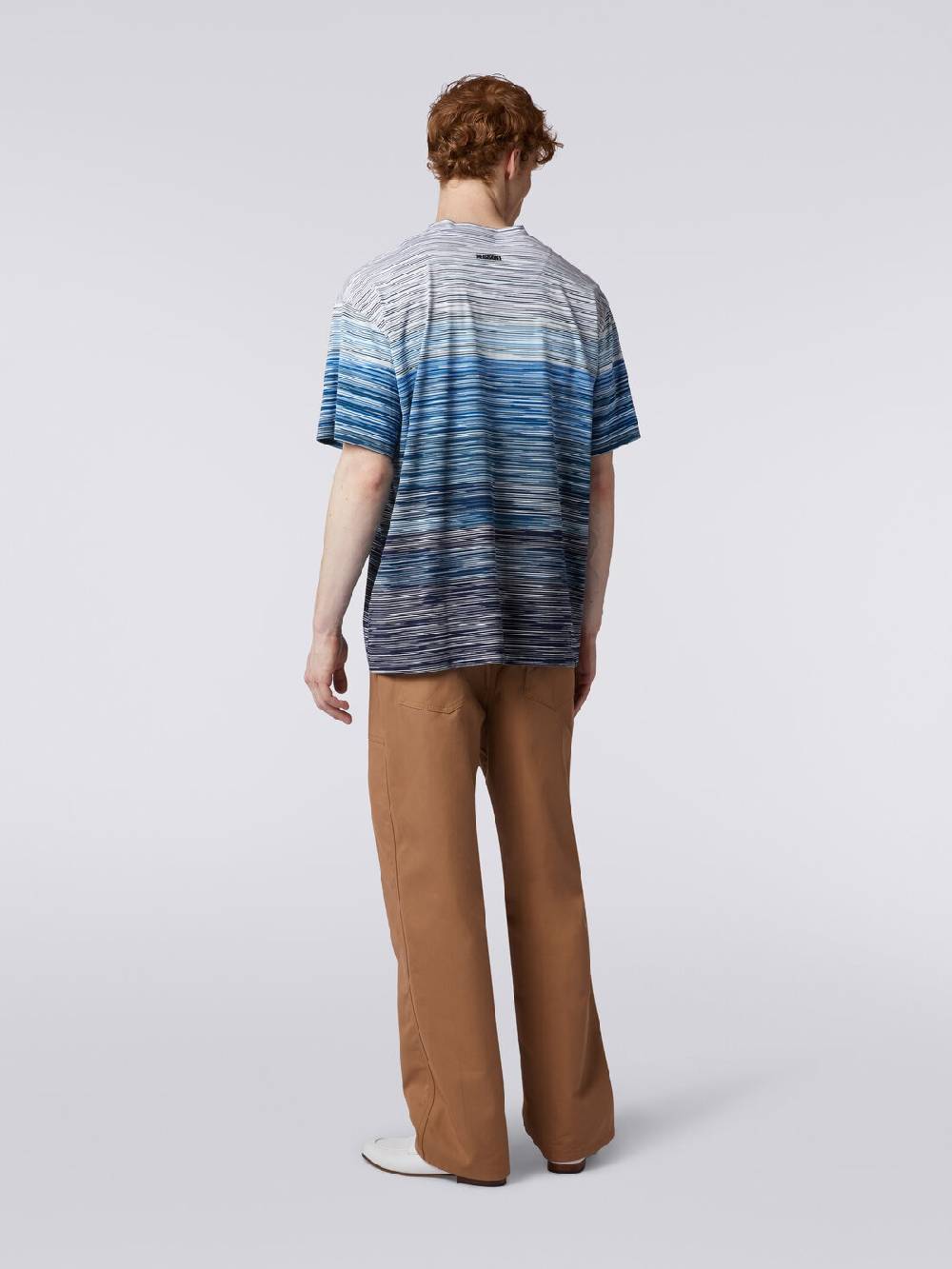 Missoni T-shirt a maniche corte in cotone fiammato Fino al 55% di sconto