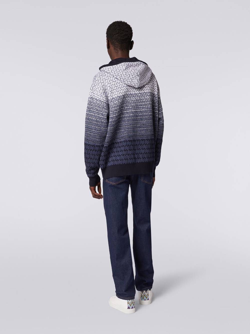 Missoni Felpa in lana e cotone con cappuccio Super sconto