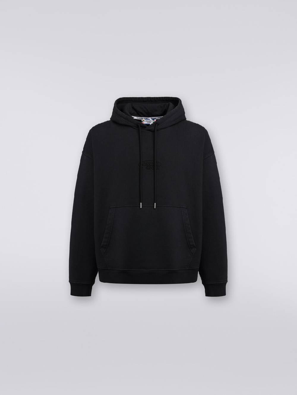 Missoni Felpa in cotone con cappuccio e logo Esporta salva