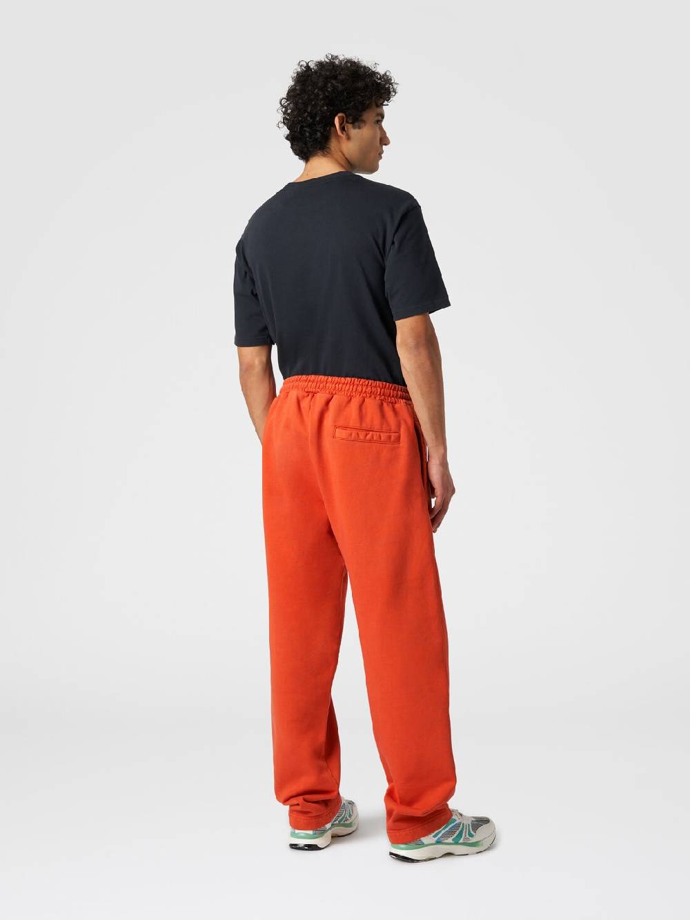 Missoni Pantaloni in felpa di cotone con logo Italy