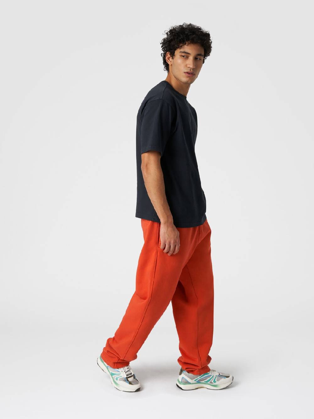 Missoni Pantaloni in felpa di cotone con logo Italy