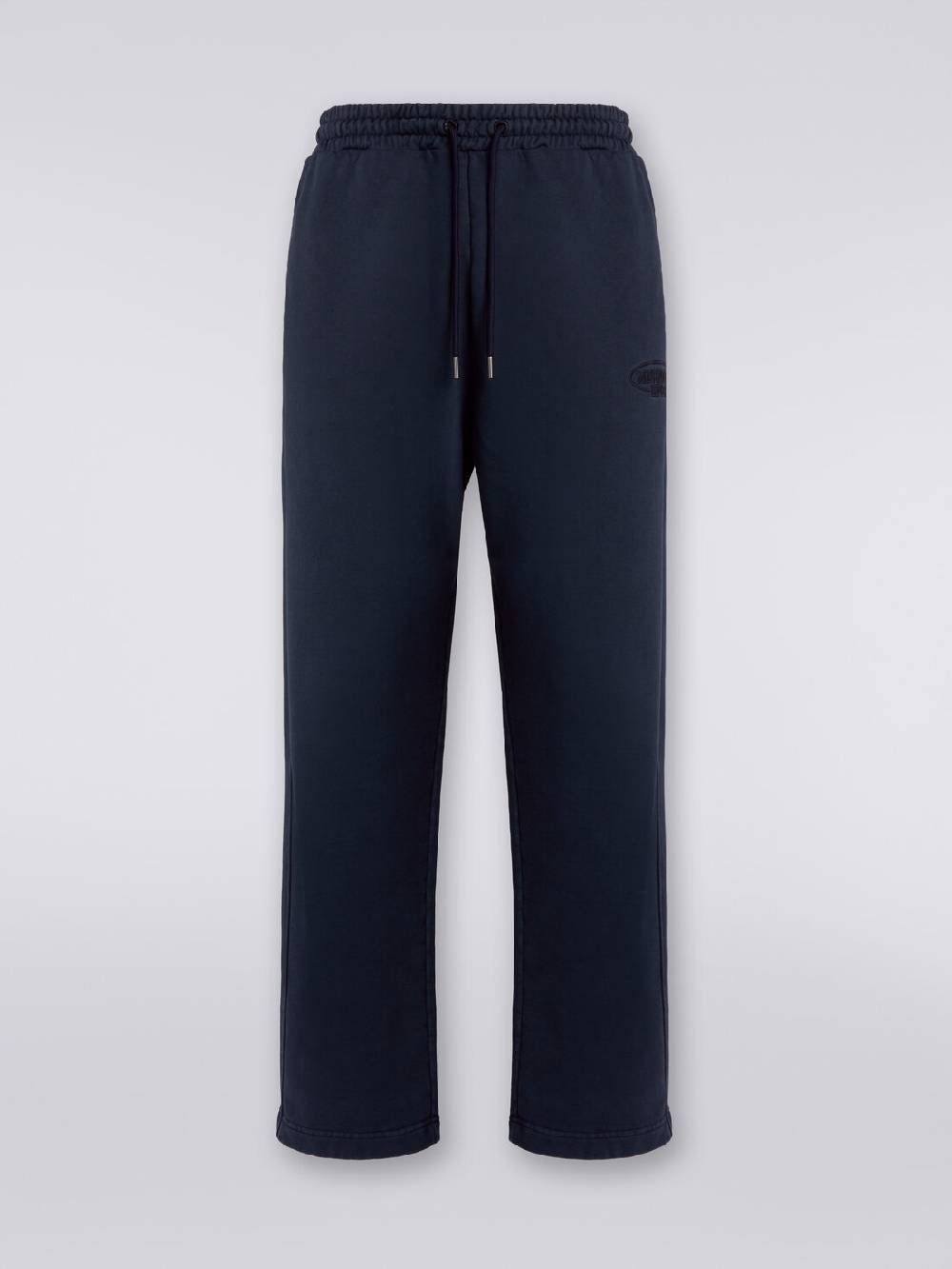 Missoni Pantaloni in felpa di cotone con logo Italia