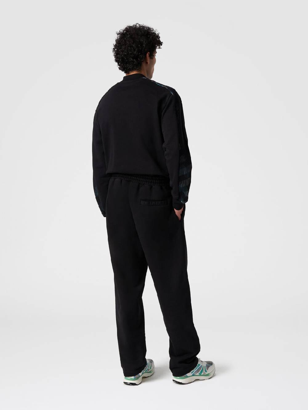 Missoni Pantaloni in felpa di cotone con logo In Linea