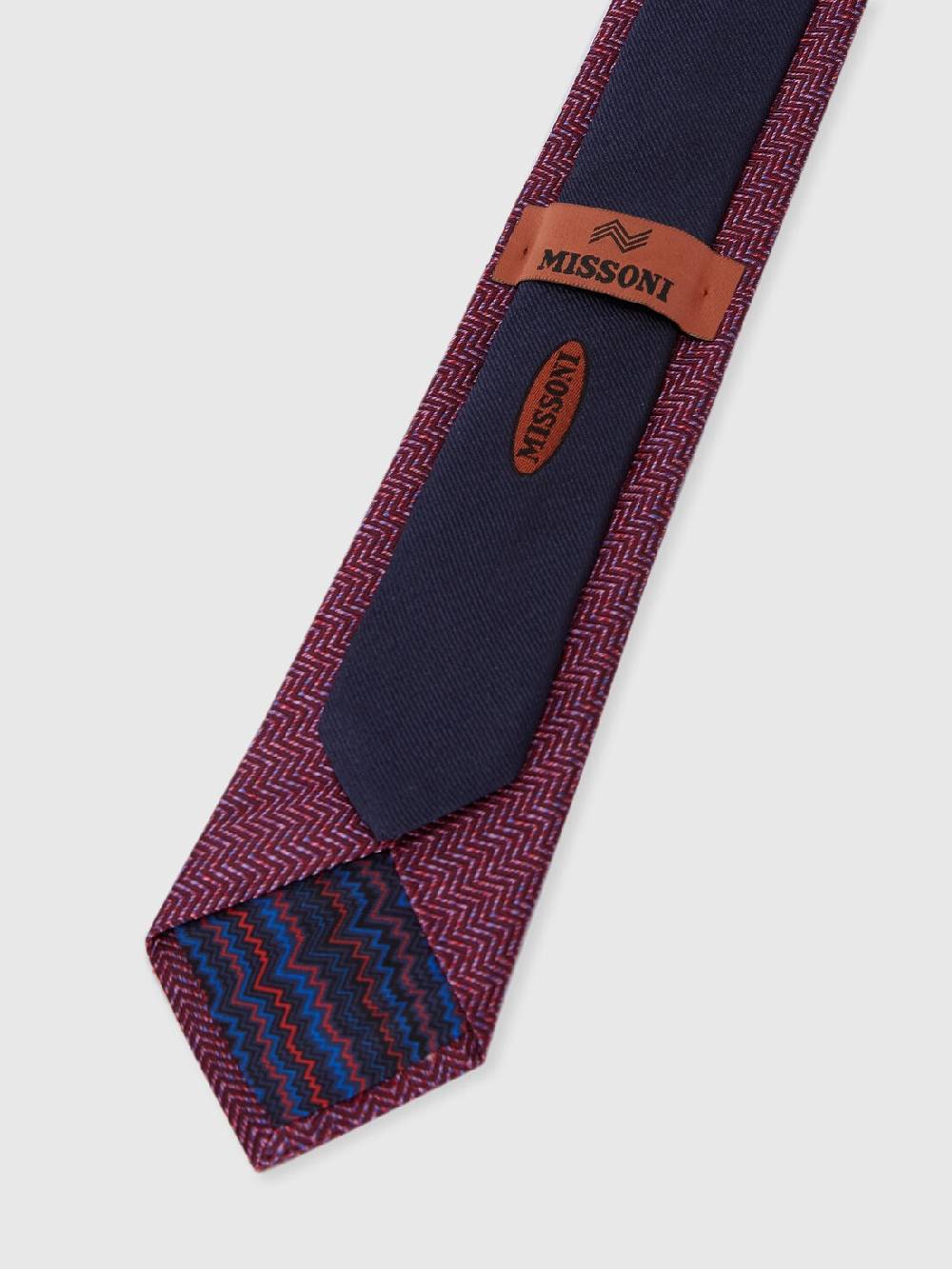 Missoni Cravatta in seta chevron Economico