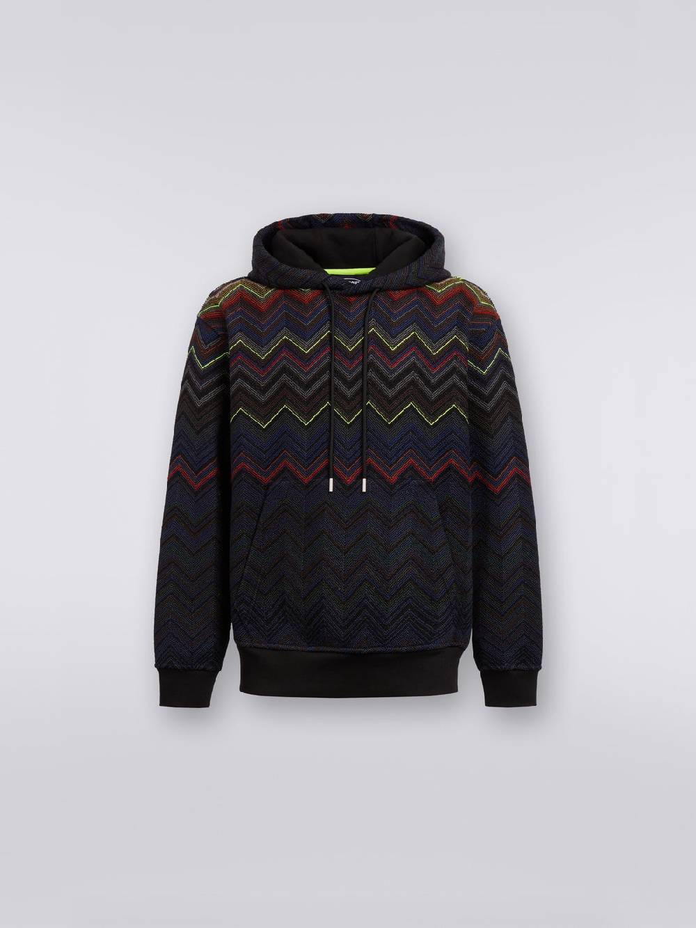 Missoni Felpa con cappuccio e tasca a marsupio in collaborazione con Mike Maignan Online Outlet