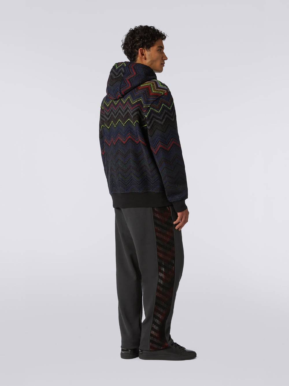 Missoni Felpa con cappuccio e tasca a marsupio in collaborazione con Mike Maignan Online Outlet