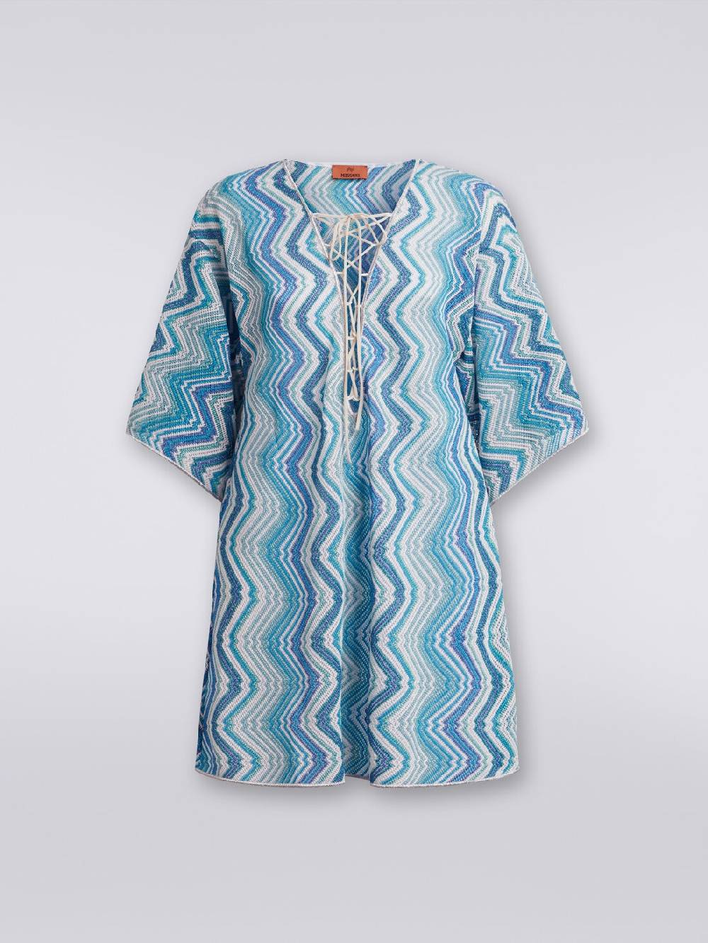 Missoni Caftano copricostume corto con allacciatura intrecciata Bestseller