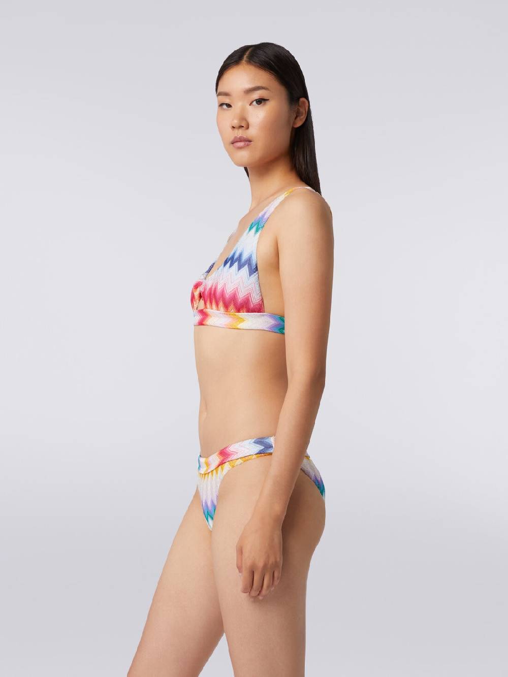 Missoni Bikini in viscosa zig zag con lurex Ultimi tre giorni