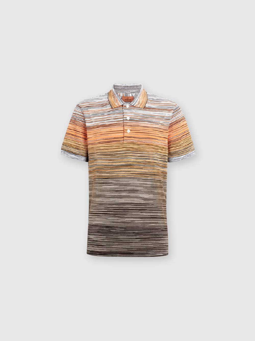 Missoni Polo in piquet di cotone fiammato Ultimi due giorni