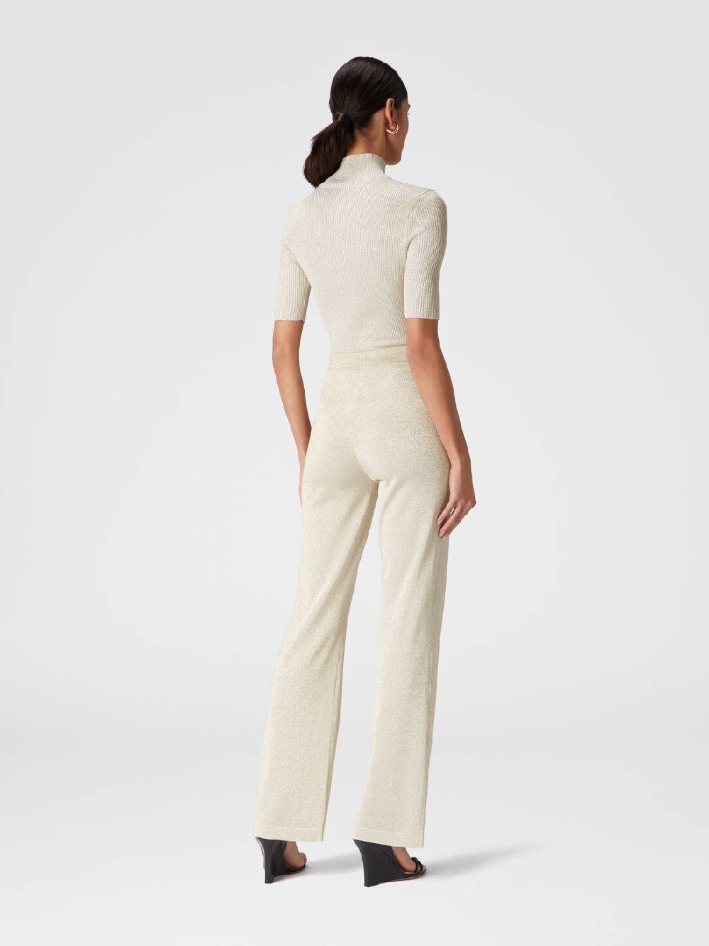 Missoni Pantaloni dritti in viscosa effetto glitter Fino al 60% di sconto