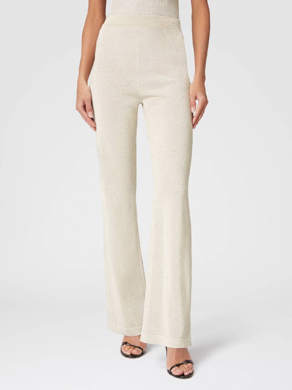 Missoni Pantaloni dritti in viscosa effetto glitter Fino al 60% di sconto