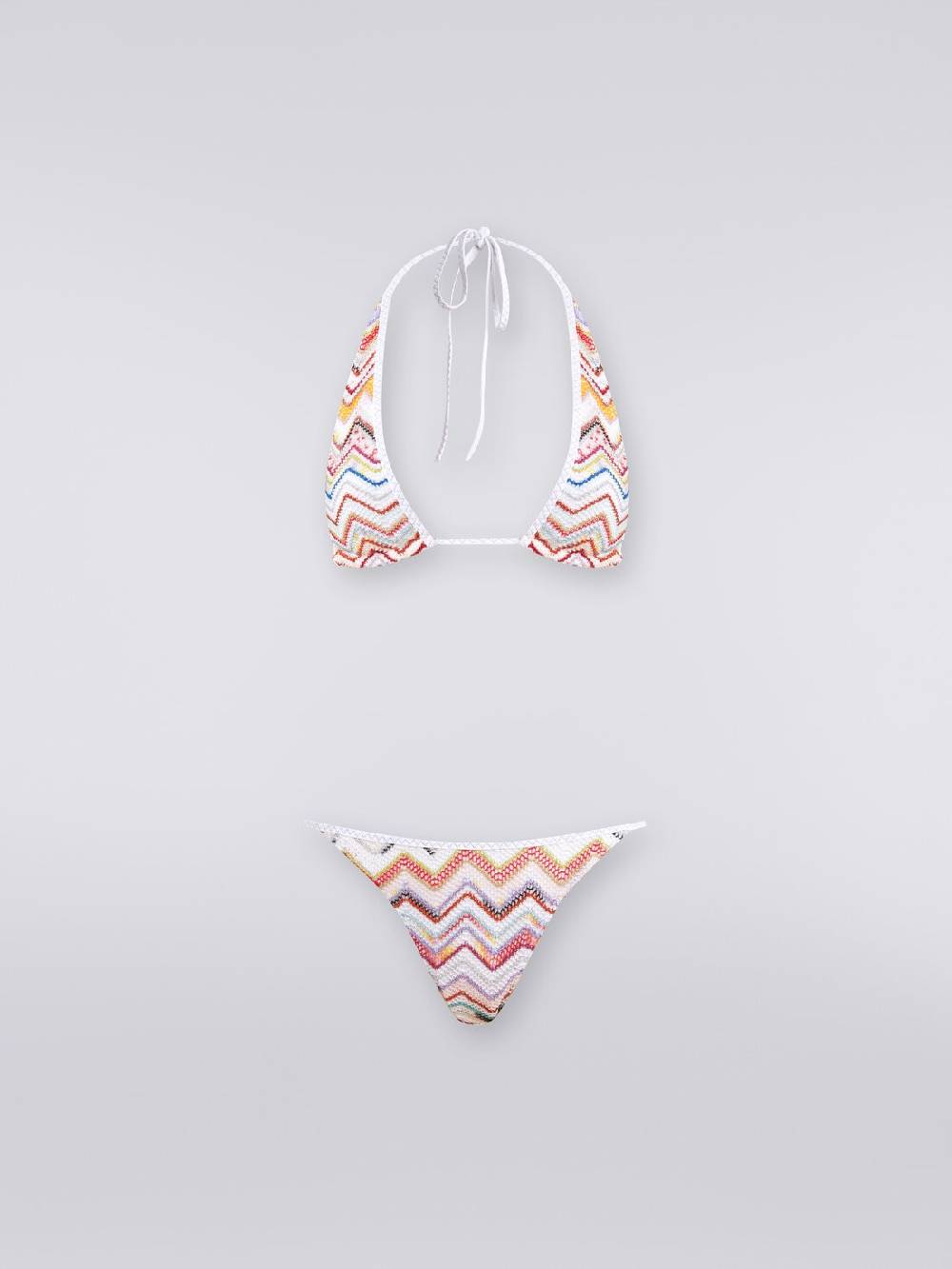Missoni Bikini in crochet zig zag con lurex Offerta speciale della fabbrica