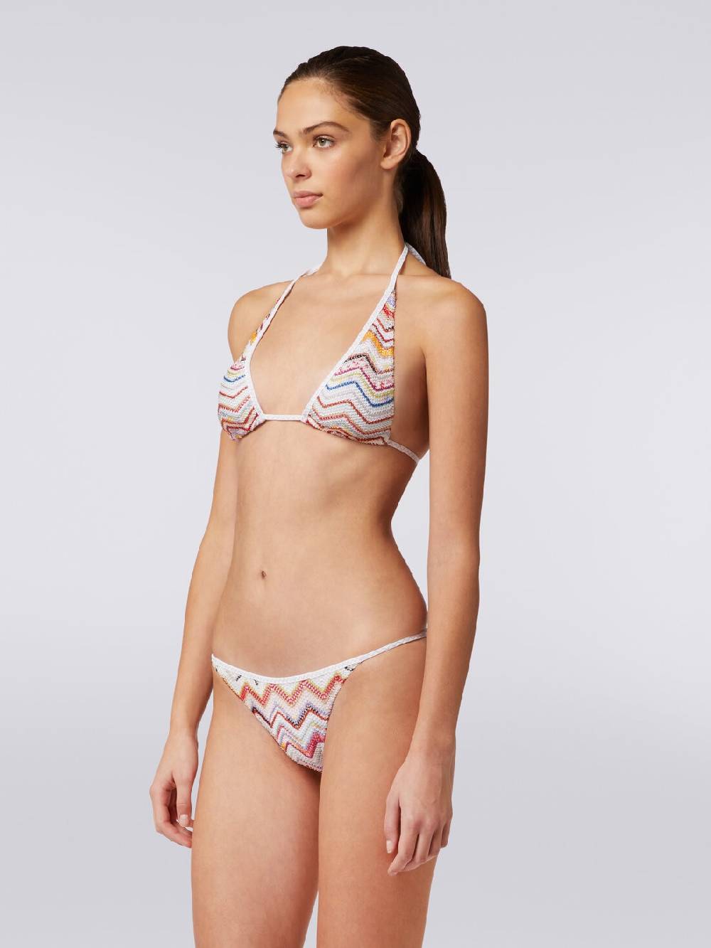 Missoni Bikini in crochet zig zag con lurex Offerta speciale della fabbrica
