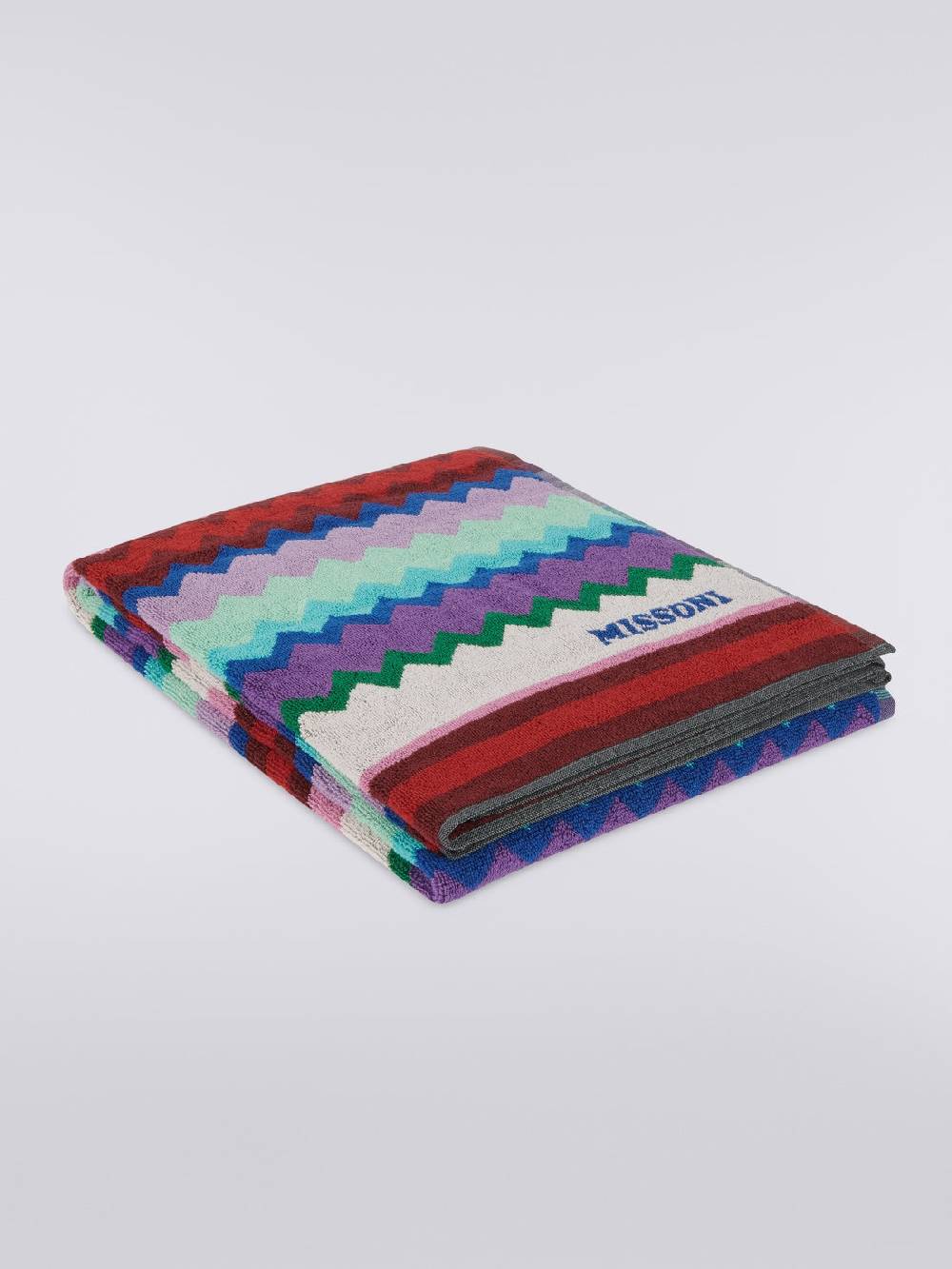 Missoni Telo mare Chantal 100x180 cm in spugna di cotone chevron Italy