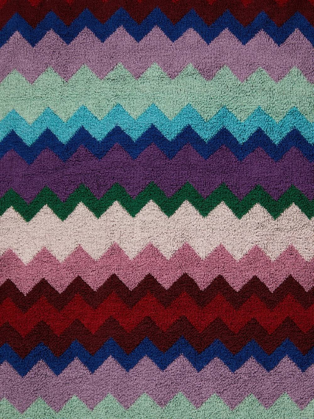 Missoni Telo mare Chantal 100x180 cm in spugna di cotone chevron Italy