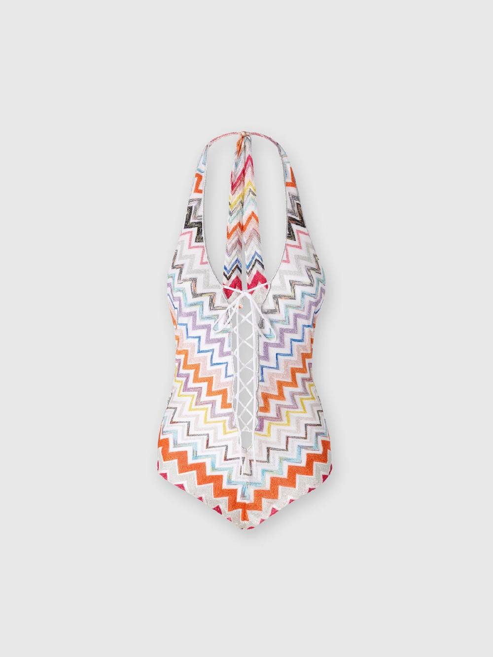 Missoni Costume intero in viscosa zig zag con lurex Qualità Garantita