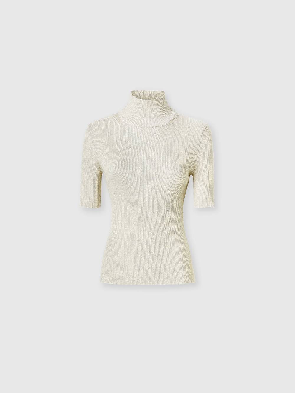 Missoni Lupetto a maniche corte in viscosa effetto glitter Saldi Di Fabbrica