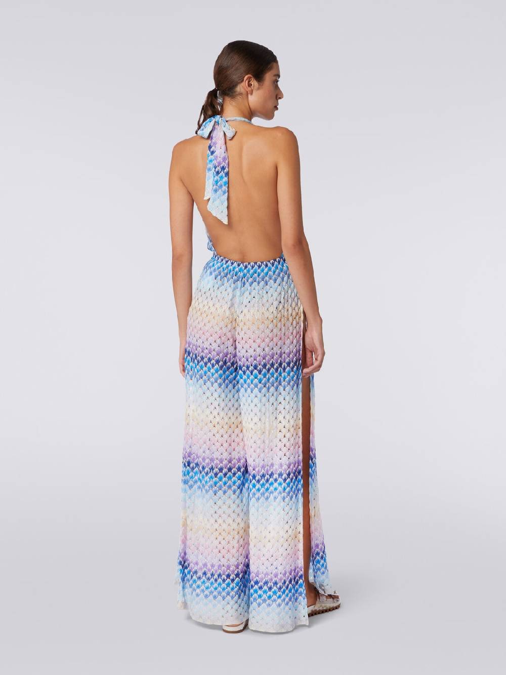 Missoni Tuta pantalone effetto pizzo dégradé con lurex Spedizione gratuita