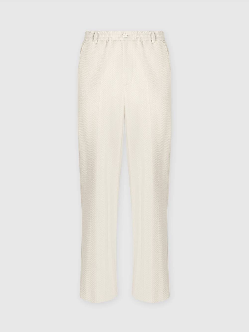 Missoni Pantaloni classici in cotone e viscosa zig zag Grande vendita