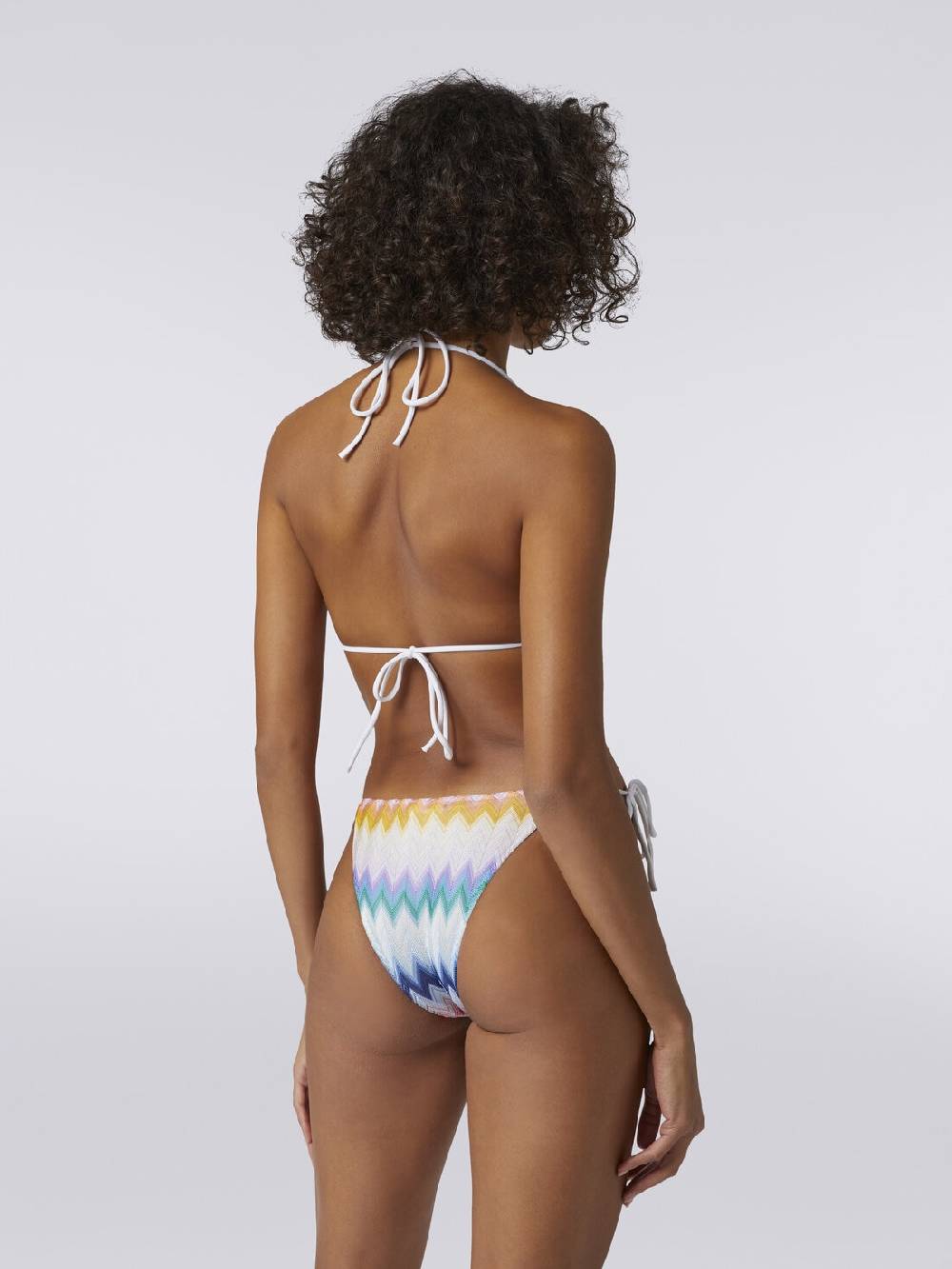 Missoni Bikini in misto viscosa sfumata zig zag con lurex Offerta esclusiva