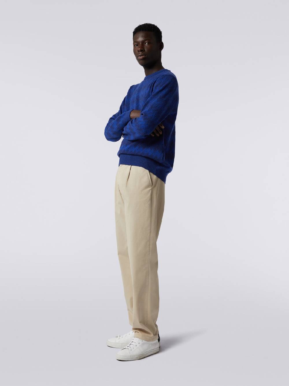 Missoni Pantaloni chino in cotone Vendite stagionali