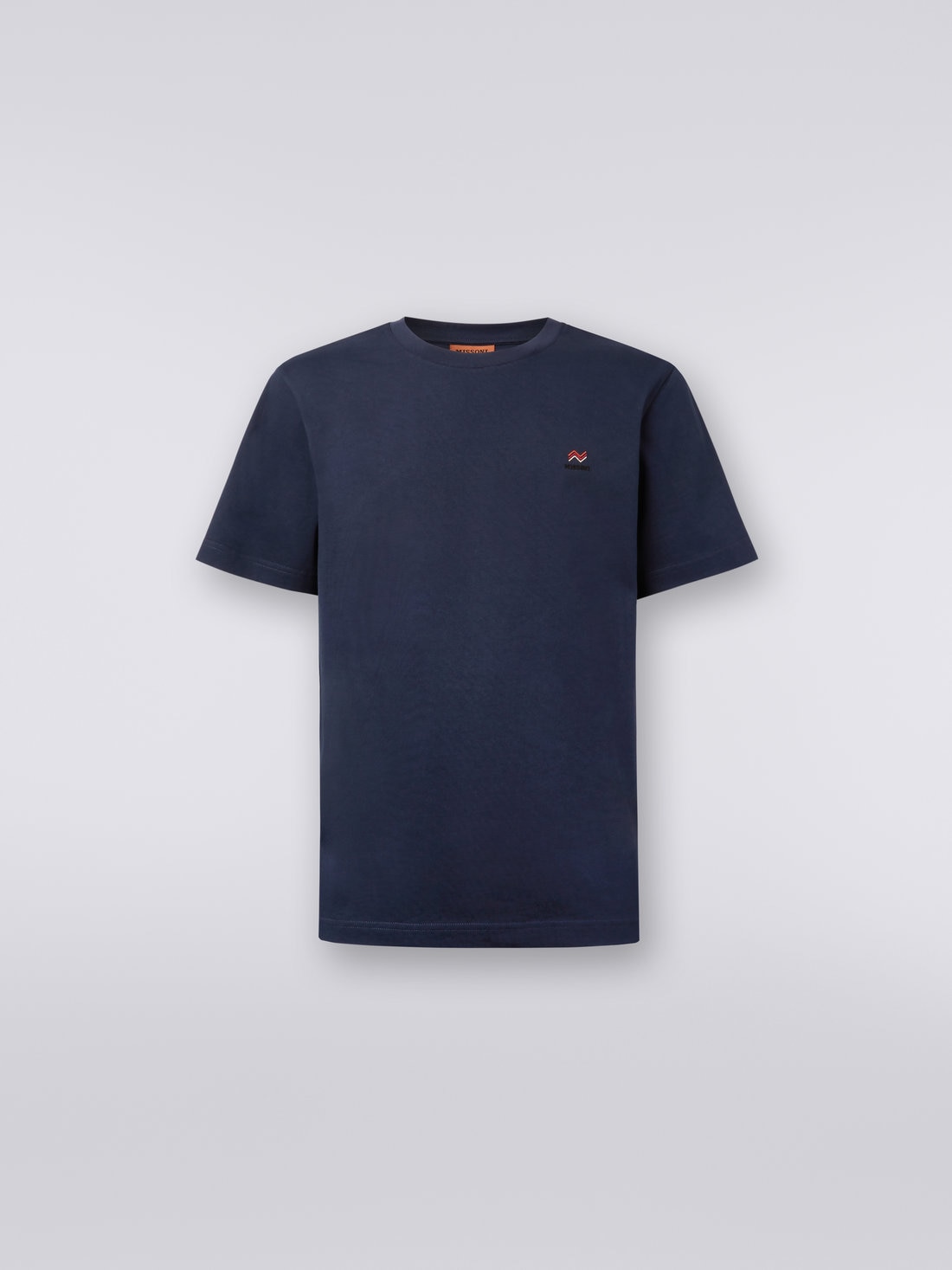 Missoni T-shirt girocollo in cotone con ricamo e logo Black Friday