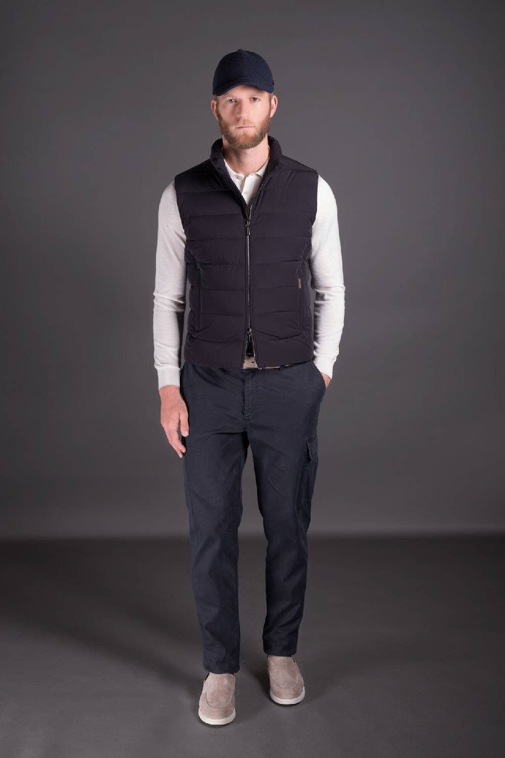 Moorer Gilet OLIVER-KN In Linea