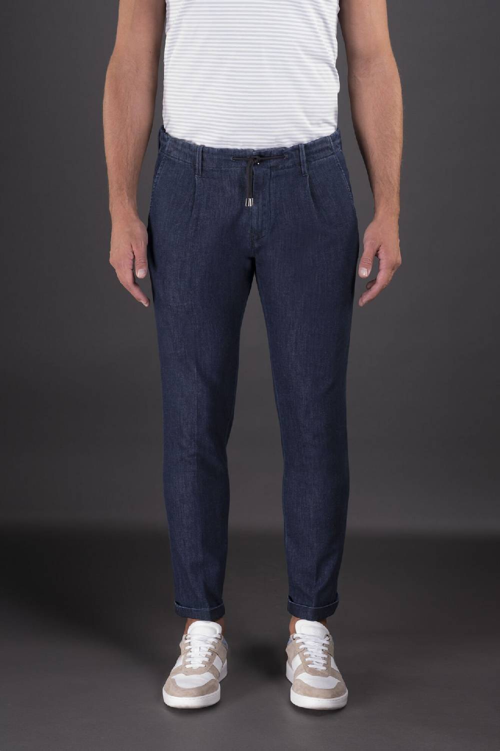 Moorer Pantaloni WILTON-75 DENIM Sottocosto