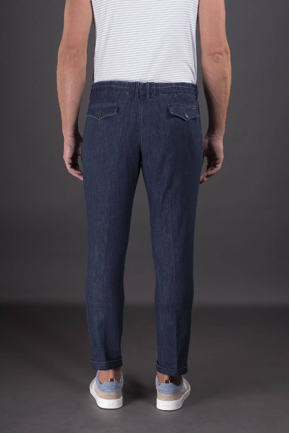 Moorer Pantaloni WILTON-75 DENIM Sottocosto