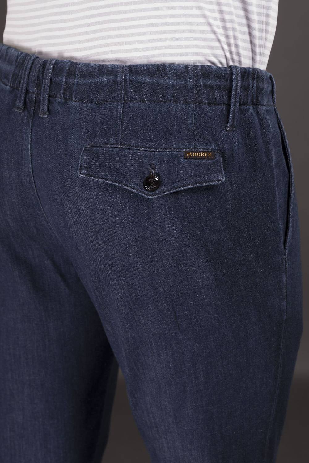 Moorer Pantaloni WILTON-75 DENIM Sottocosto