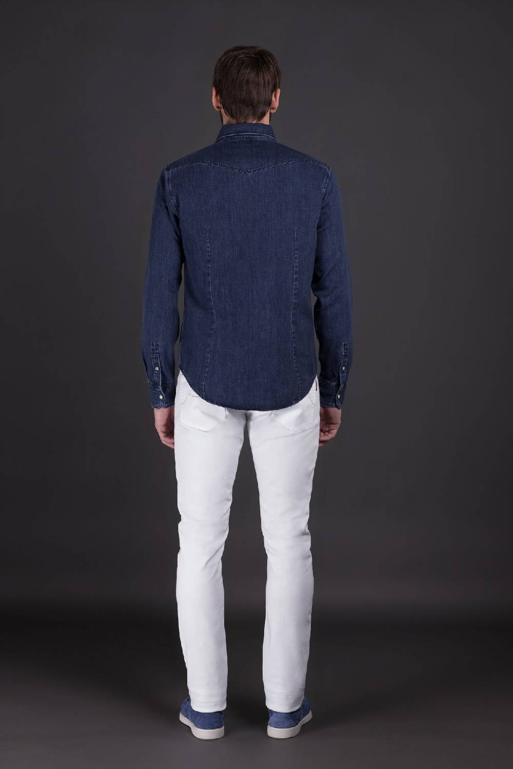 Moorer Camicie LARRIE-32 LIGHT DENIM Offerte
