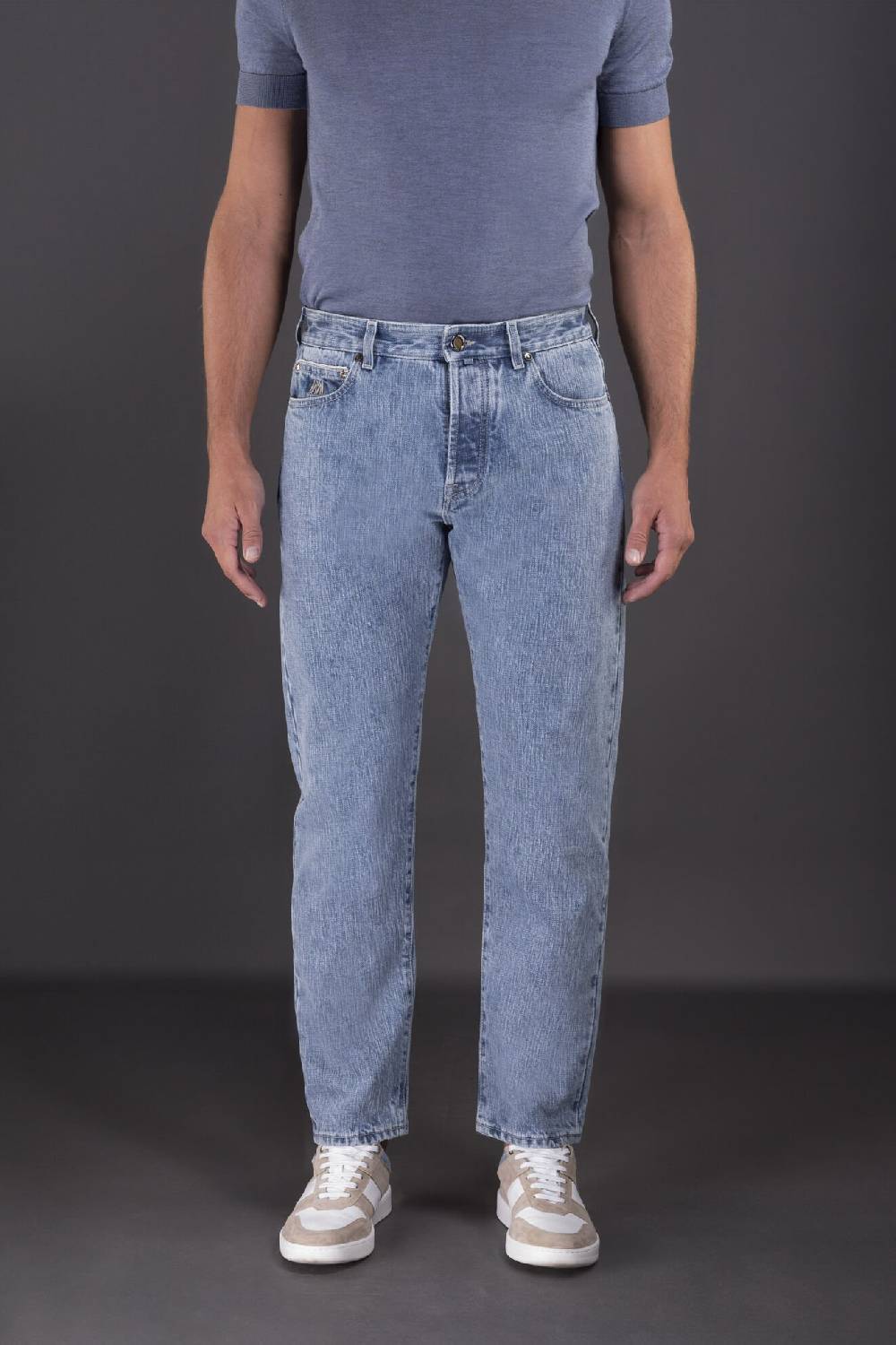 Moorer Pantaloni WOODY-10 DENIM Saldi Di Fabbrica