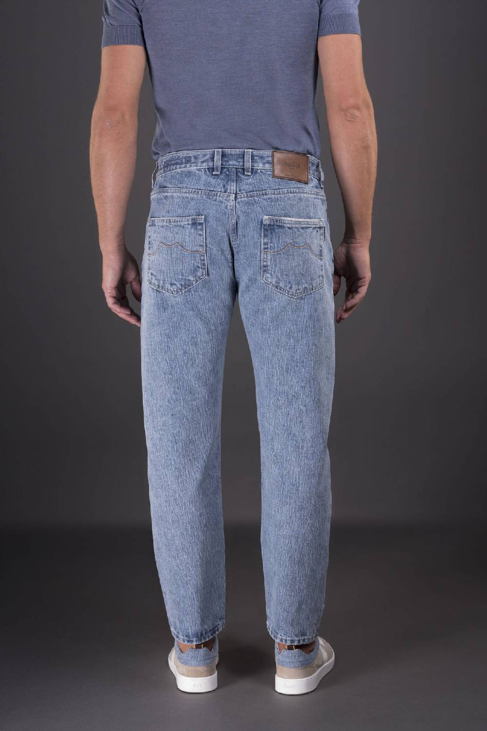 Moorer Pantaloni WOODY-10 DENIM Saldi Di Fabbrica