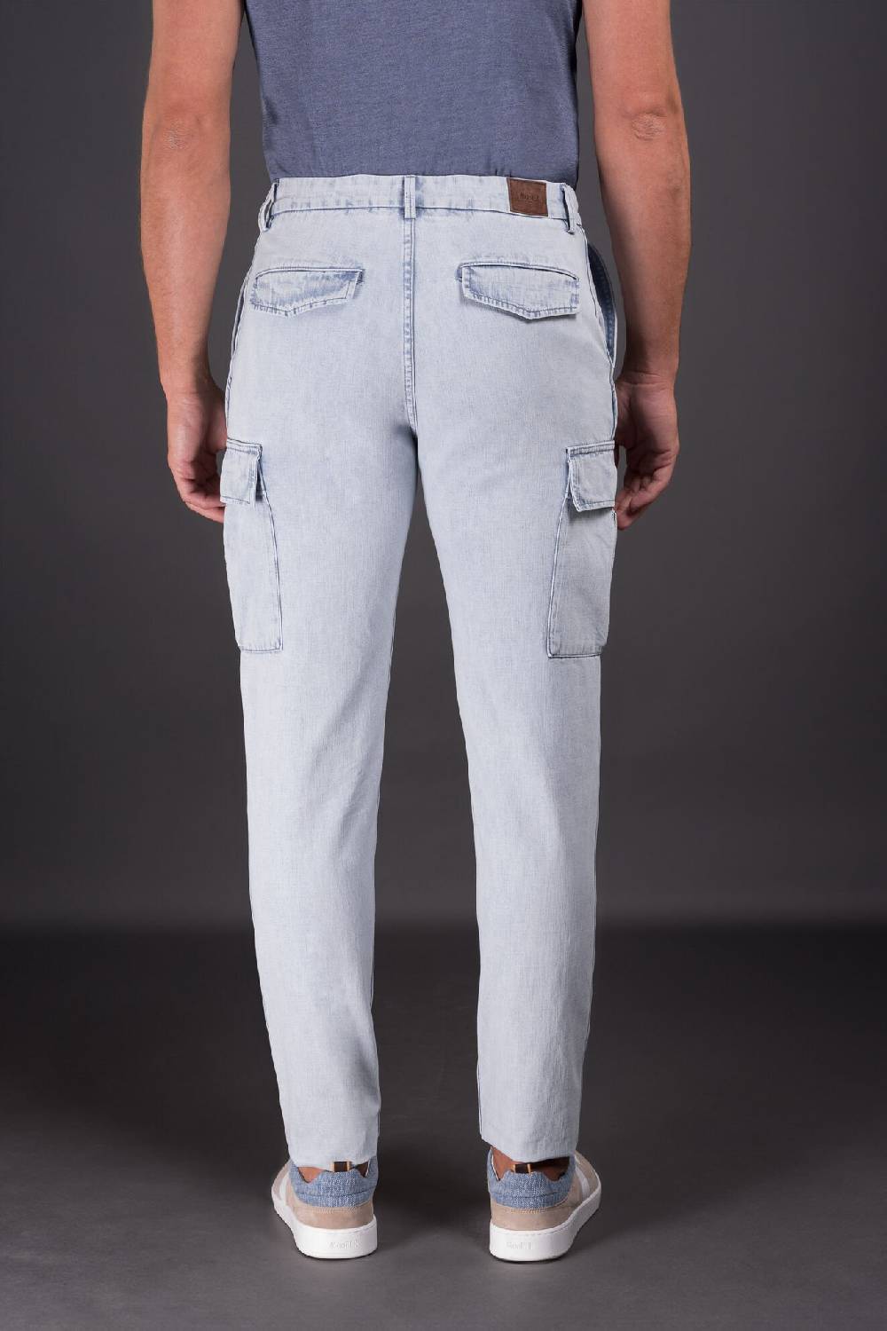 Moorer Pantaloni BRODY-01 LIGHT DENIM In Saldo