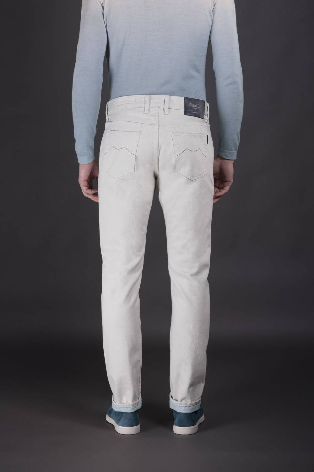 Moorer Pantaloni PAVEL-55 AZZURRO 2025