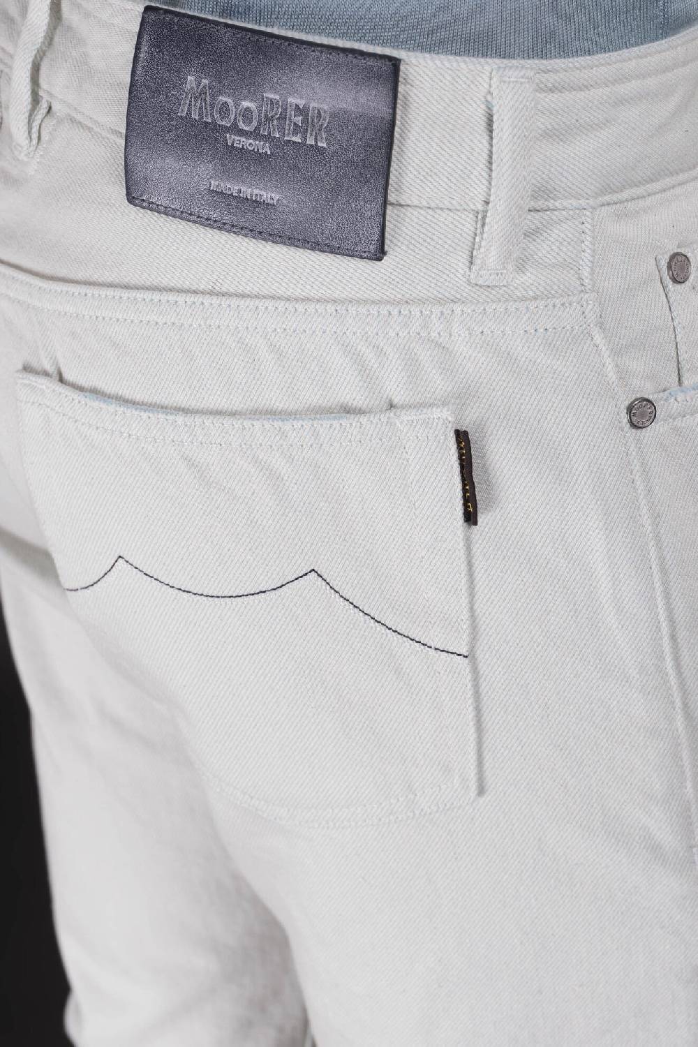 Moorer Pantaloni PAVEL-55 AZZURRO 2025