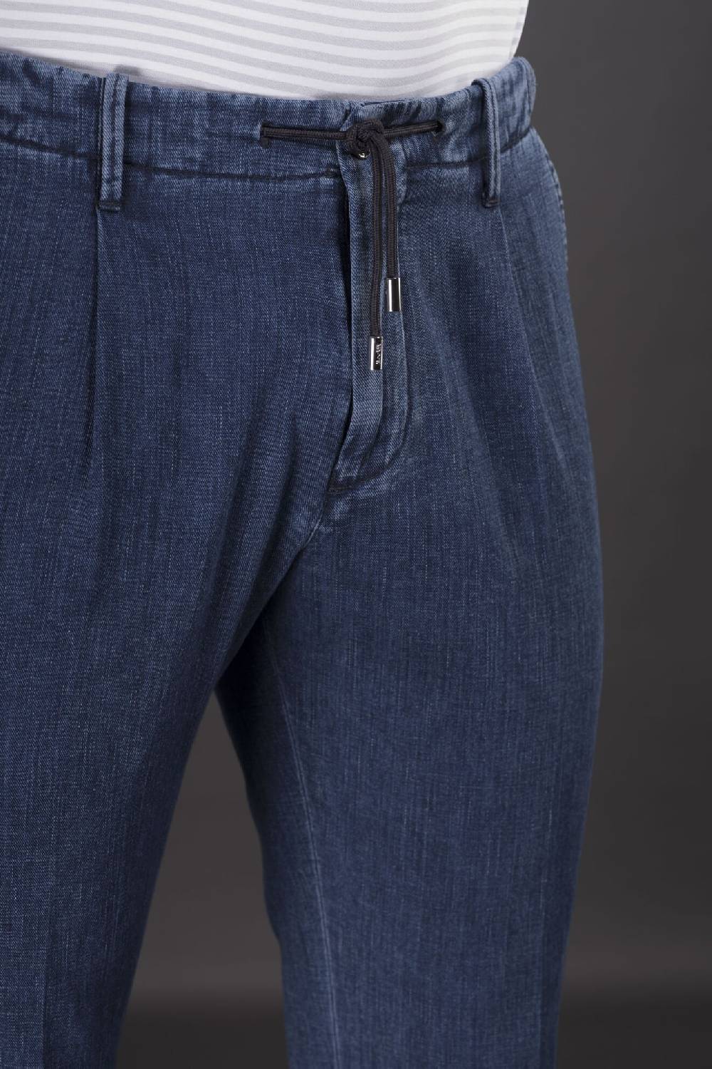 Moorer Pantaloni WILTON-32 LIGHT DENIM Italy