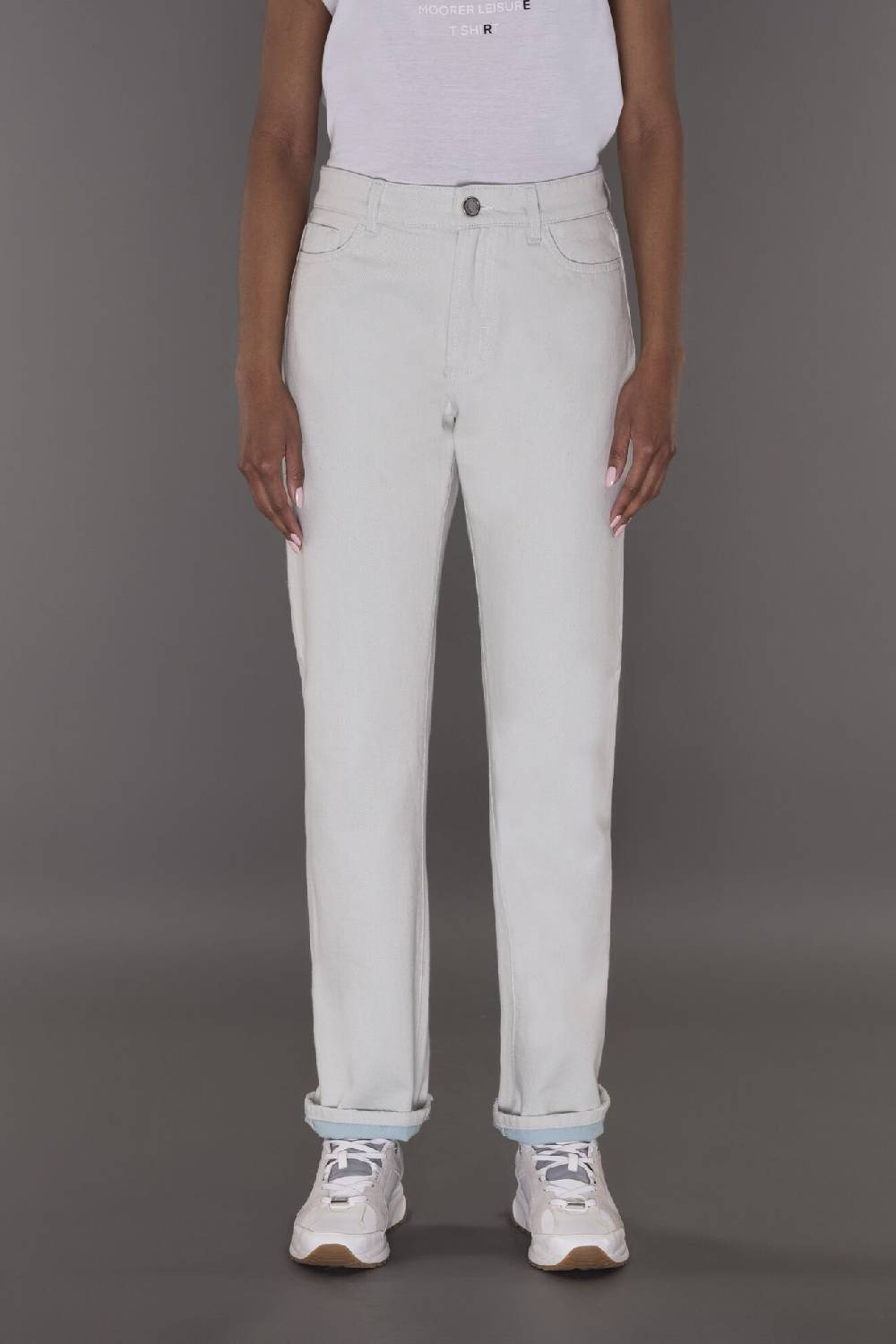 Moorer Pantaloni SANSA-55 AZZURRO Vendite Flash