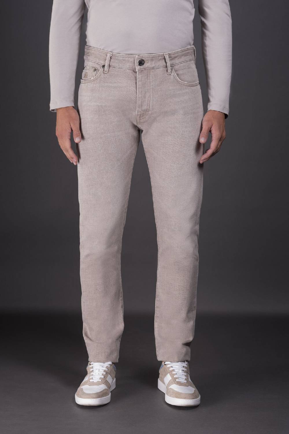 Moorer Pantaloni PAVEL-54 BEIGE Qualità Garantita