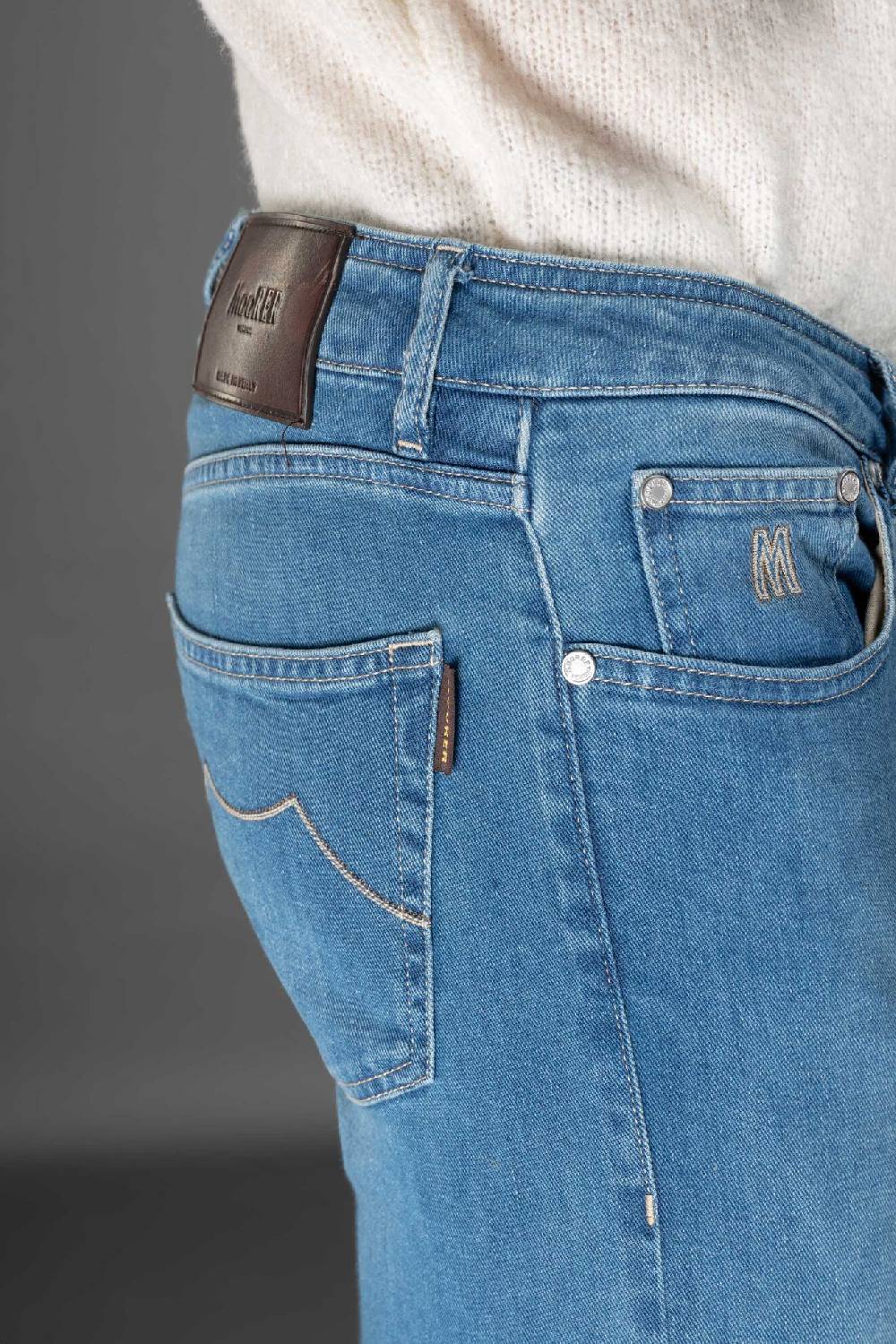 Moorer Pantaloni CREDI-919 WASH 4026 Spedizione Gratuita