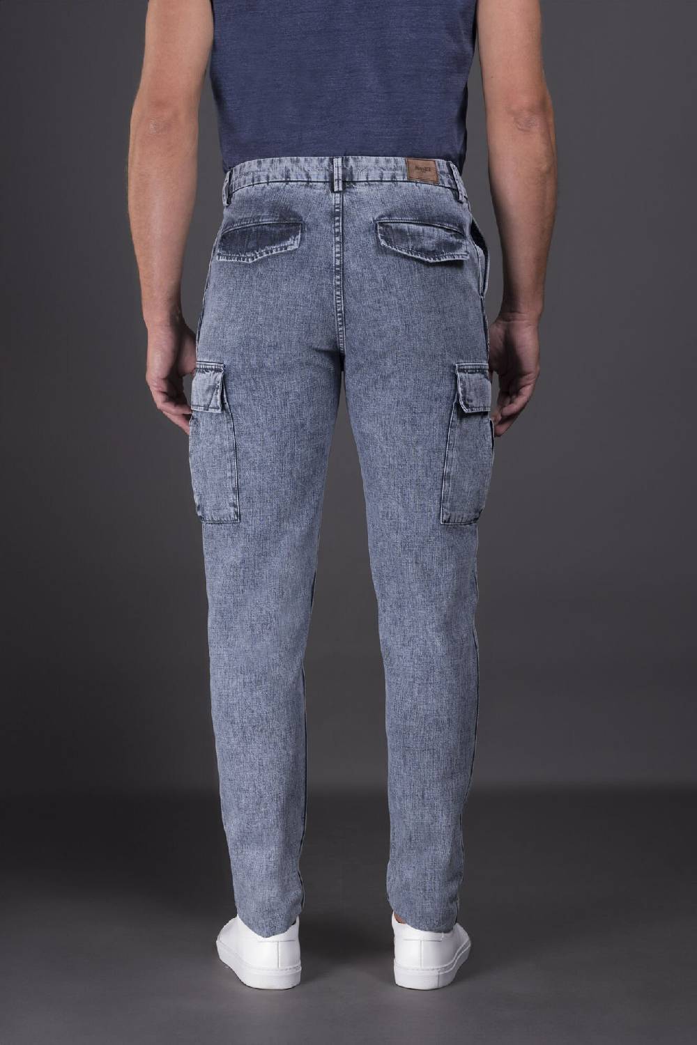 Moorer Pantaloni BRODY-01 NAVY/BLUE Pezzi Unici