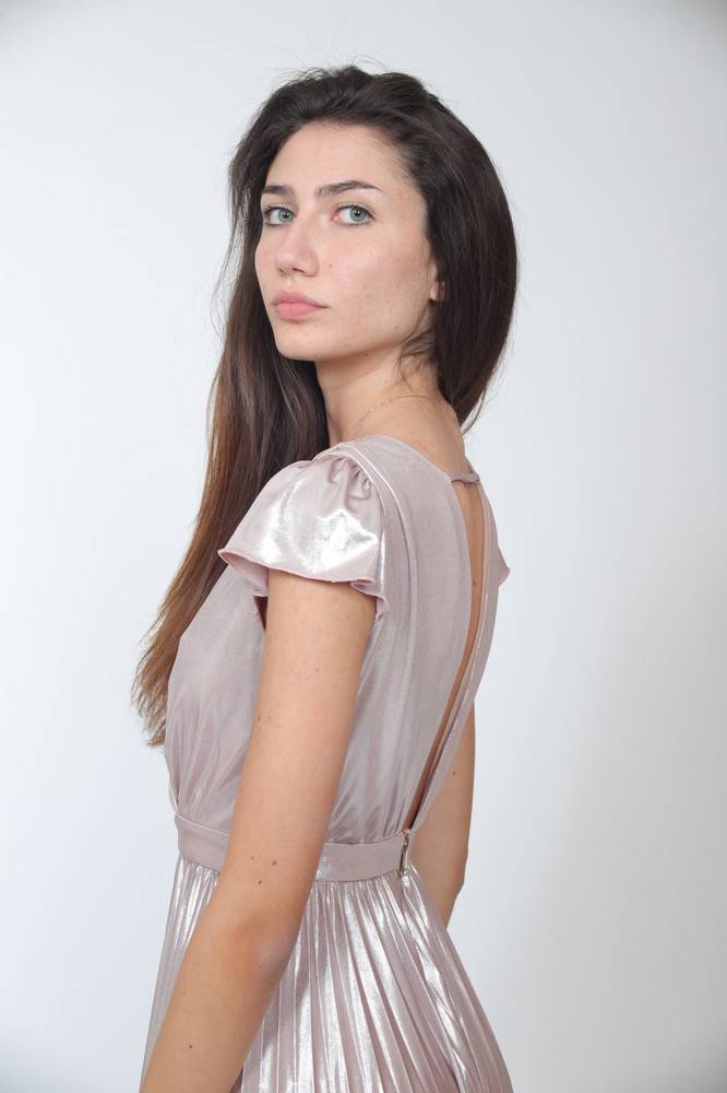 Nora Barth Abito lungo con finitura metallizzata Convenienza