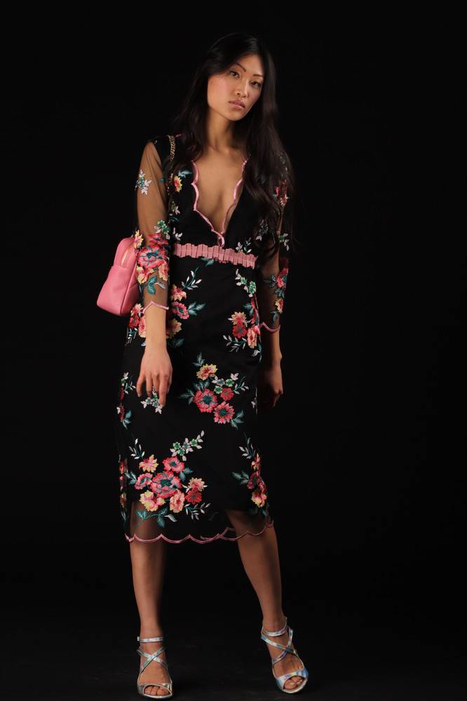 Nora Barth Abito con ricamo Offerte