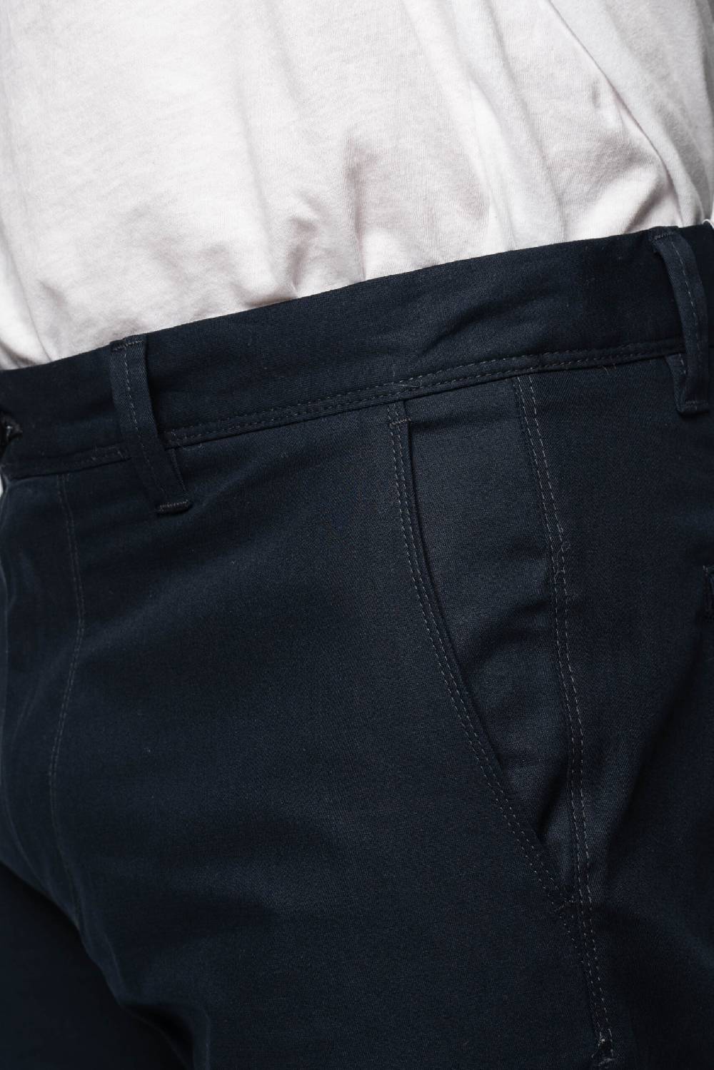 Officina 36 Pantaloni in gabardina blu Moda
