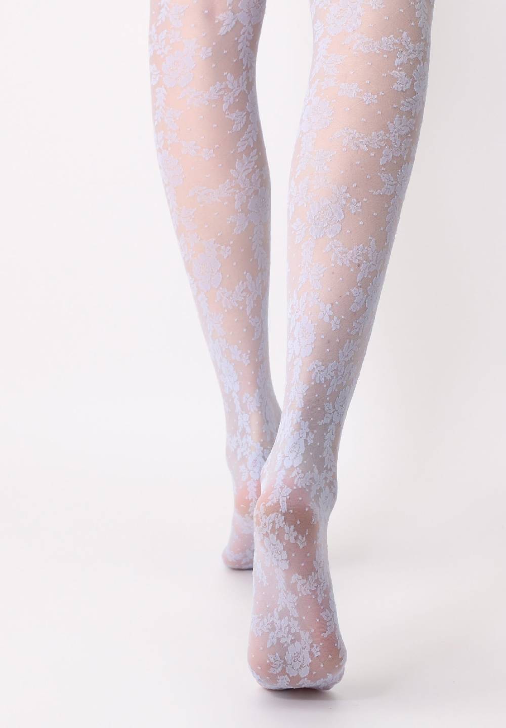 Oroblù Collant Velato Pizzo Floreale Sensuel Lace 20 Vendita Economica