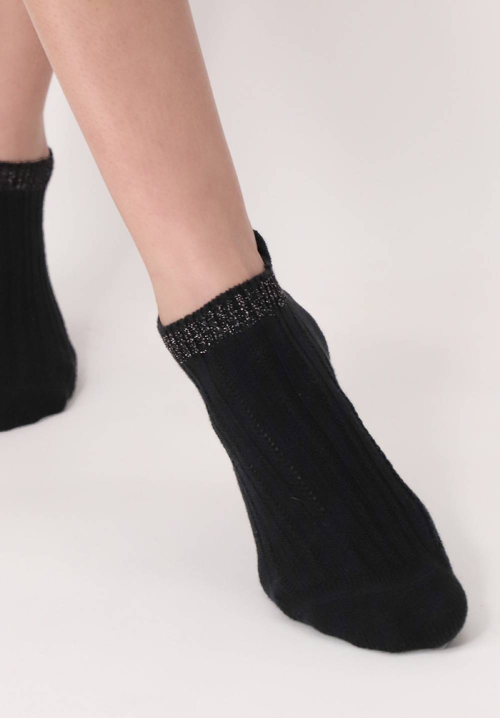 Oroblù Calzino Sneakers in Lana e Cotone Jasmine Saldi Di Fabbrica